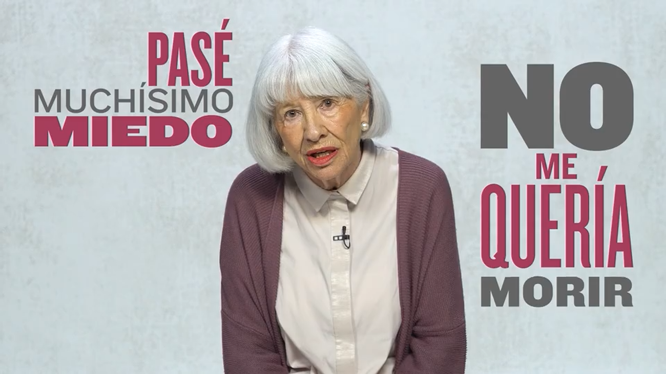 "Pasé muchísimo miedo. no me quería morir"