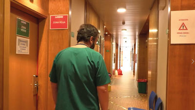 El día a día del hotel sanitarizado de Leganés