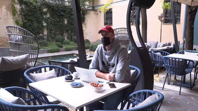 Teletrabajar en un hotel ya es parte de la 'nueva normalidad' en Madrid