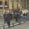 Primera mañana del Rastro con protestas por la limitación de circulación en Ribera de Curtidores