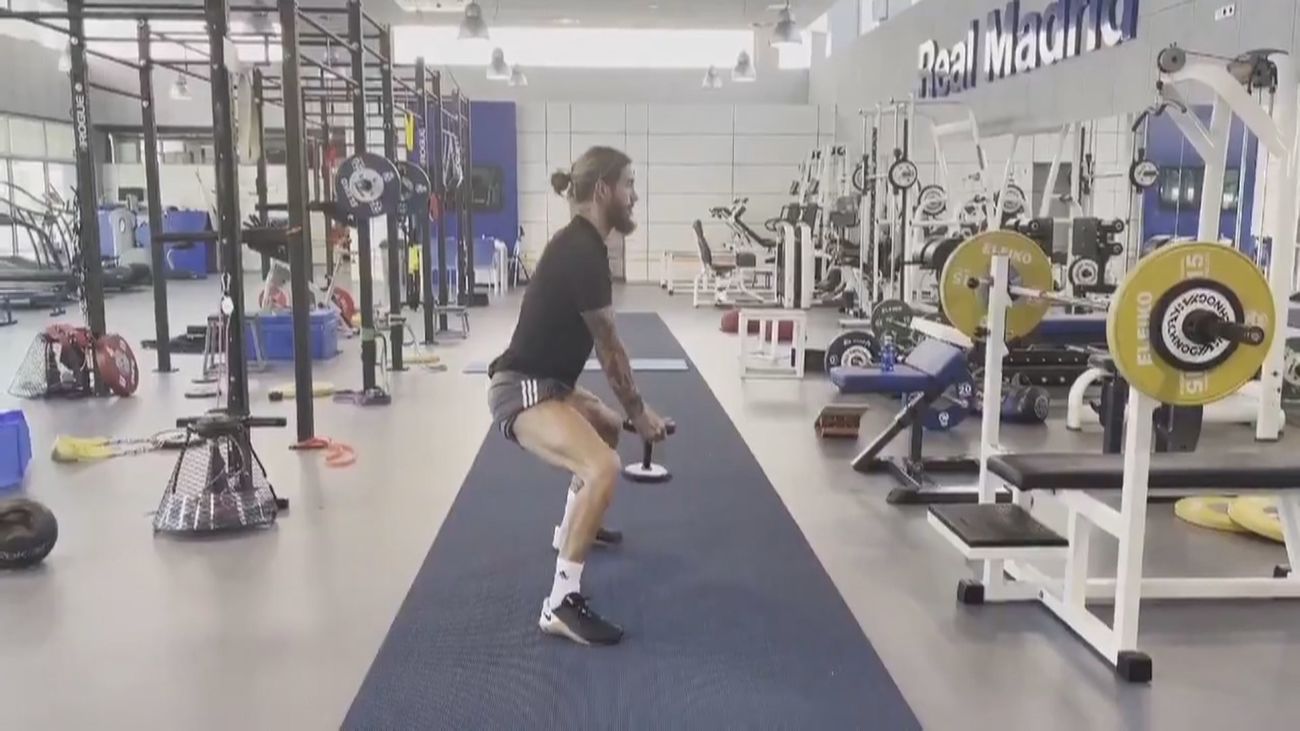 Así se recupera Sergio Ramos