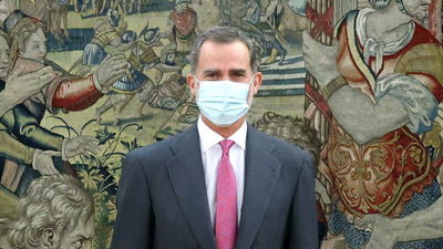 El rey recibe este jueves al cuerpo diplomático con menos invitados por la pandemia