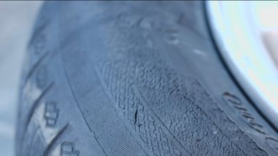 Los vecinos de Leganés se han despertado con las ruedas pinchadas