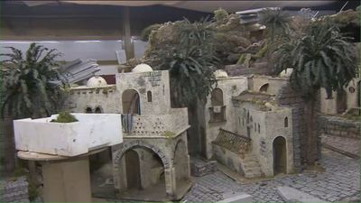 San Sebastián de los Reyes da forma ya a su belén monumental