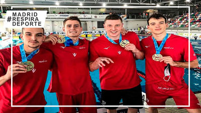 Gredos San Diego de Madrid, en el Top 3 del Campeonato de España de Invierno de natación