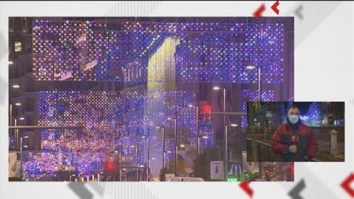 Últimos ensayos para el encendido de las luces de Navidad en Madrid el jueves 26 de noviembre