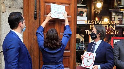 Nace el sello Garantía Madrid para dar valor a los bares y restaurantes que cumplen con las medidas antiCovid