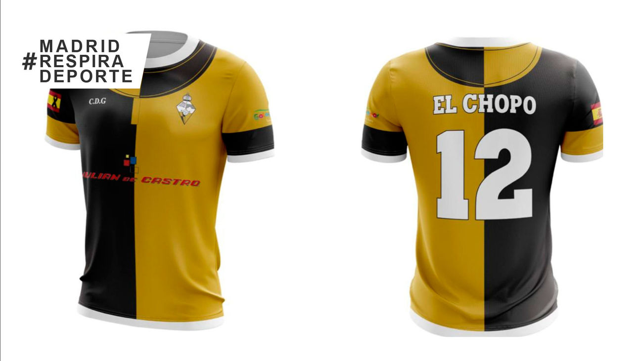 Nueva camiseta del CD Galapagar