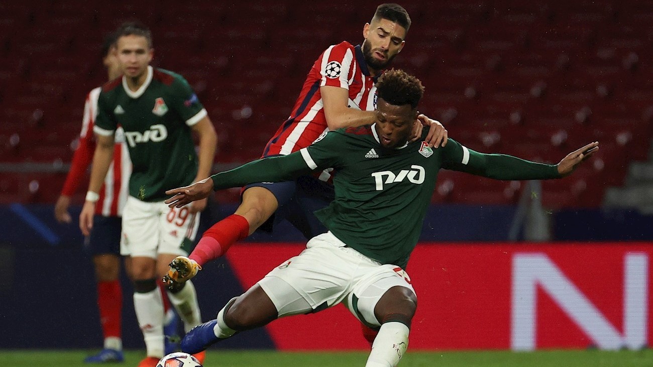 0-0. El Atlético de Madrid no puede con el muro del Lokomotiv