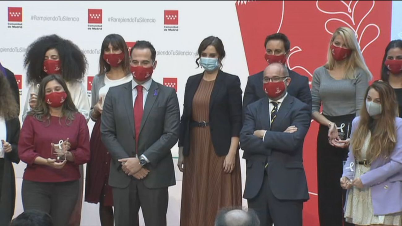 Apoyo institucional en Madrid a las víctimas de la violencia de género