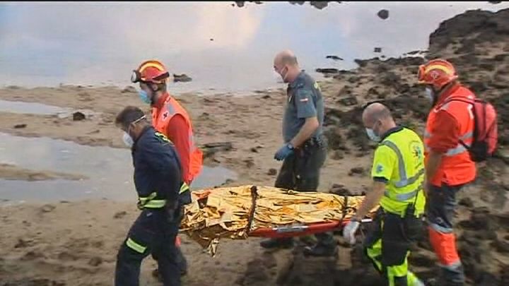 Se elevan a 8 las víctimas mortales del naufragio de Lanzarote