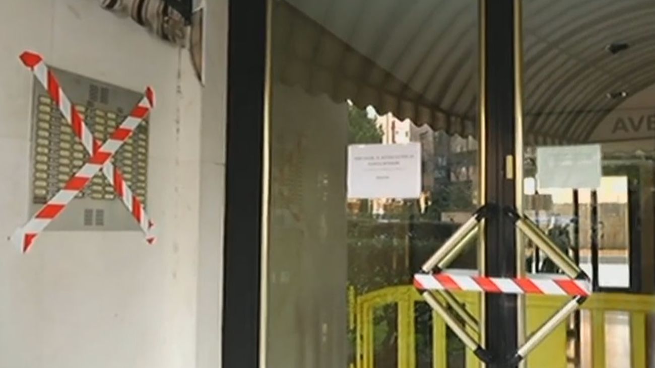 Este presidente vecinal ha prohibido la entrada a los repartidores