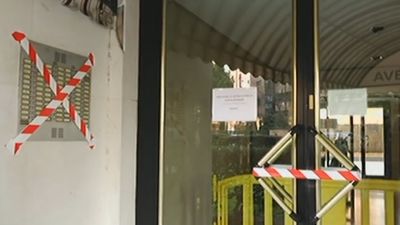 Este presidente vecinal ha prohibido la entrada a los repartidores