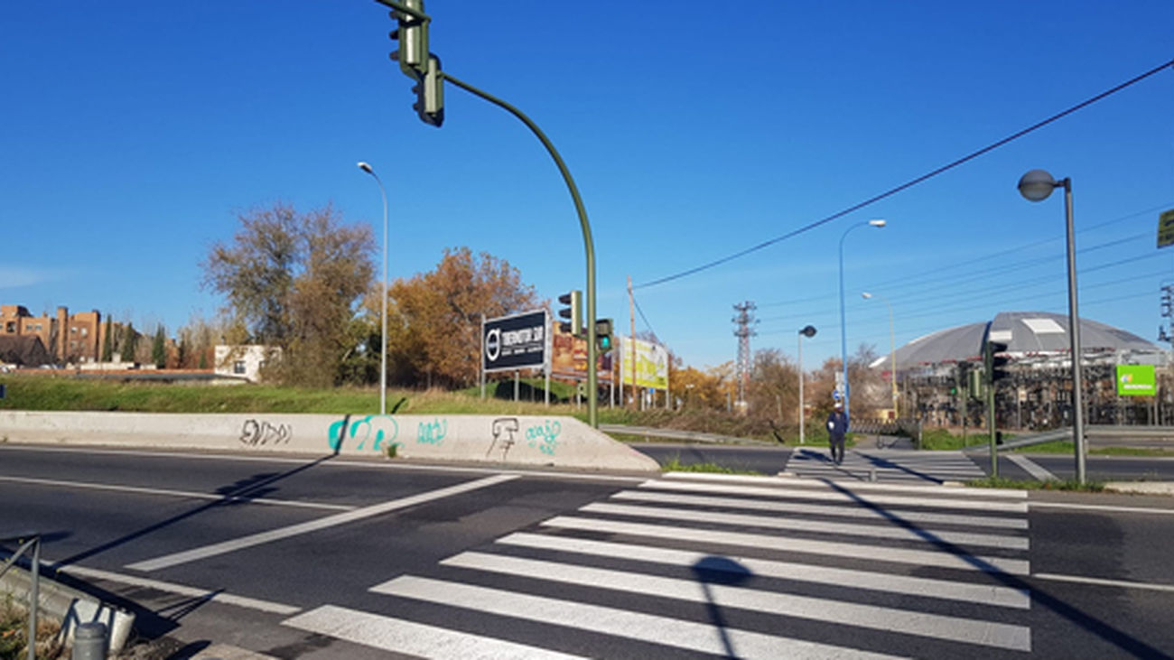 Carreteras mejorará el paso de la M-406 de Vereda de Estudiantes, en Leganés