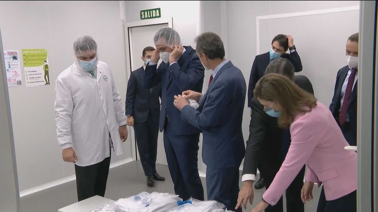 Sánchez asegura que ya se está  "al principio del fin de la pandemia" del Covid-19