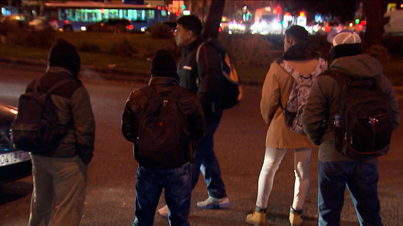 Redada policial contra la explotación laboral en Plaza Elíptica