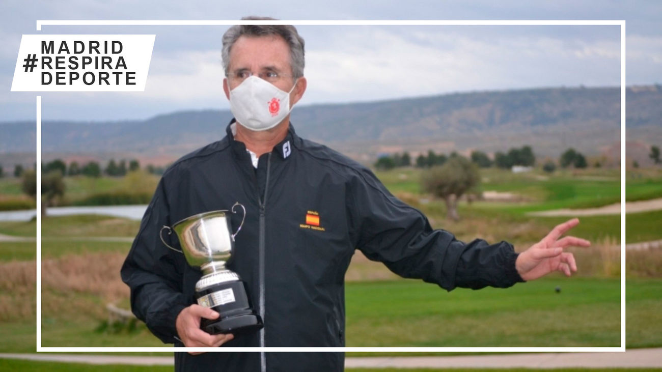 Ignacio González, campeón senior de golf de Madrid