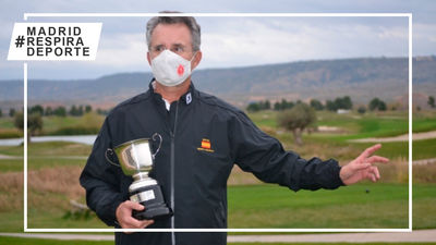 Ignacio González, campeón senior de golf de Madrid