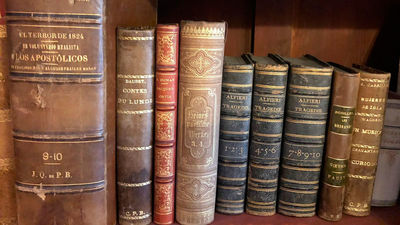 La biblioteca de Emilia Pardo Bazán, un tesoro a proteger