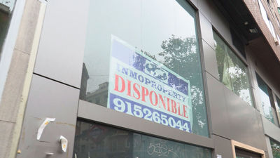 El drama del aumento de locales disponibles en Madrid