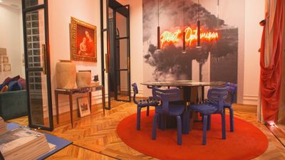 Tener una pequeña 'galería de arte' como vivienda en Gran Vía