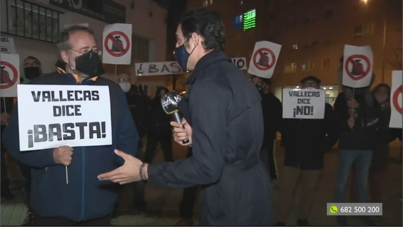 Los vecinos de Vallecas siguen en pie de guerra contra el vertedero