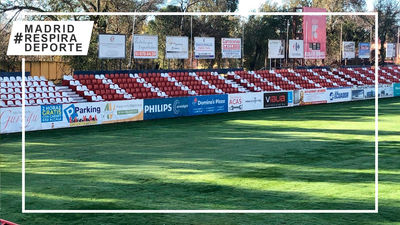 El Ayuntamiento de Alcalá instala 4.000 asientos del Calderón en el Estadio Municipal del Val