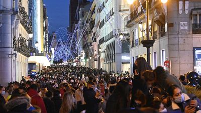 Preocupación por las aglomeraciones en zonas comerciales del centro de Madrid