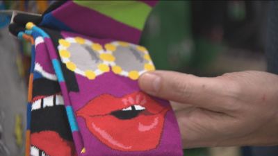 Una tienda de calcetines lucha por sobrevivir a la pandemia tras perder el 80% de sus ventas