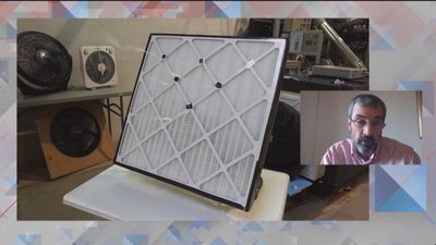 Investigadores españoles crean un  sencillo sistema para limpiar el aire en unos minutos