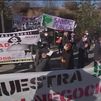 Protesta de sanitarios a las puertas del hospital Isabel Zendal