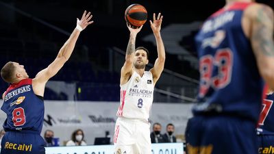 92-83. El Real Madrid sigue invicto en la ACB  tras ganar al Baskonia