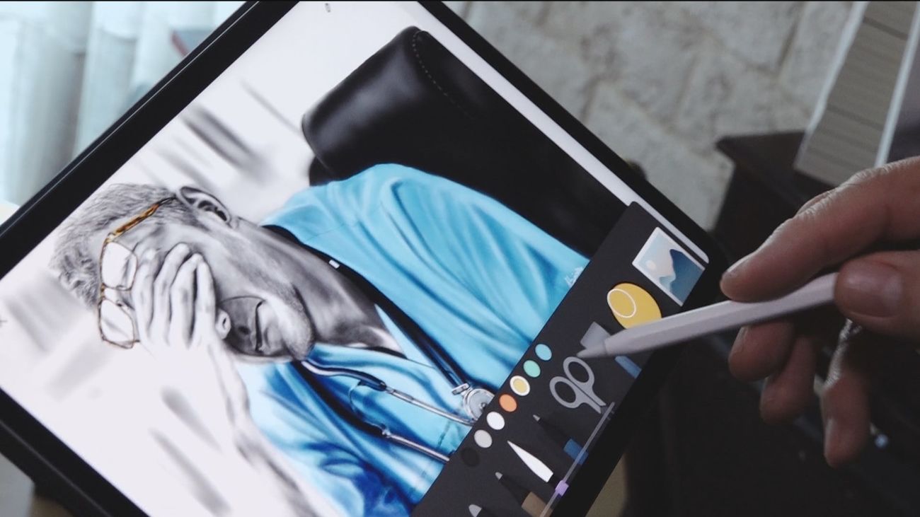 Alipio Gutiérrez retrata la pandemia de la Covid-19