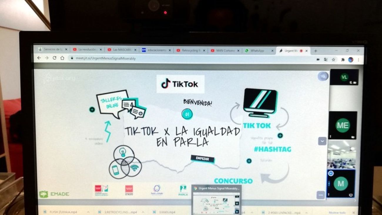 Parla usa Tik Tok para fomentar la igualdad entre los estudiantes de Secundaria