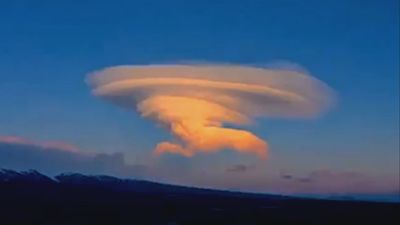 ¿Qué son las nubes lenticulares y cómo se forman?