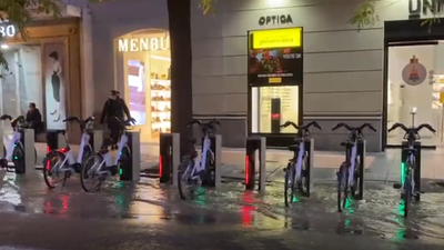 Una riada de agua paraliza Goya, Velázquez y Príncipe de Vergara