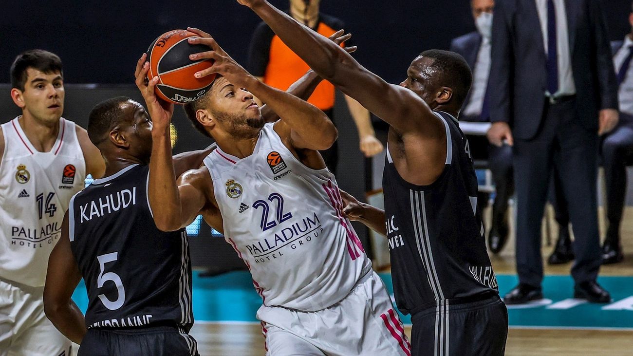 91-84. Real Madrid, sangre sudor y lágrimas para ganar al Asvel Villeurbanne