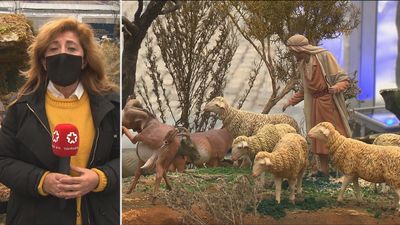 Aforo limitado para visitar el belén de la Plaza de la Villa