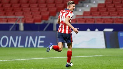 2-0. Marcos Llorente marca la diferencia ante el Valladolid