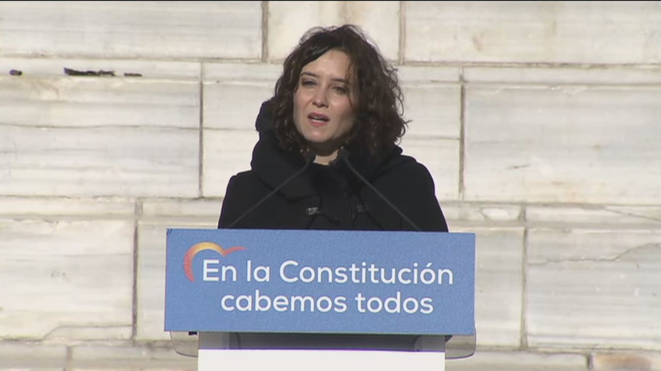 Ayuso a Iglesias: "Hoy un chavista ha decidido quién está o no dentro de la democracia"