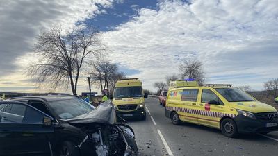Muere una motorista de 35 años en un accidente de tráfico en la M-506, en San Martín de la Vega