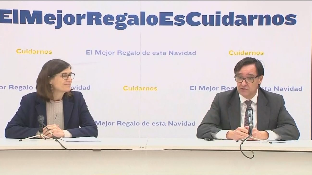 'ElMejorRegaloEsCuidarnos',el lema de la campaña de Sanidad para prevenir contagios en Navidad