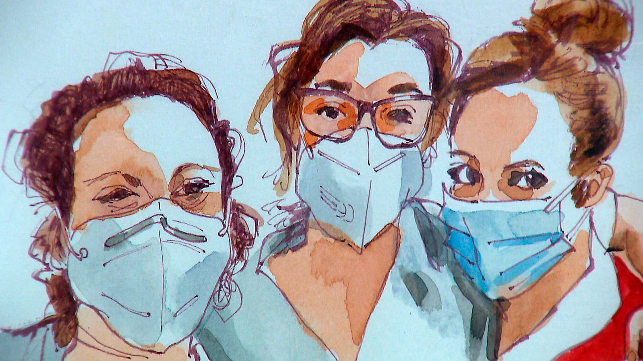 Alcorcón rinde homenaje a las víctimas y héroes de la covid con una exposición colectiva de arte