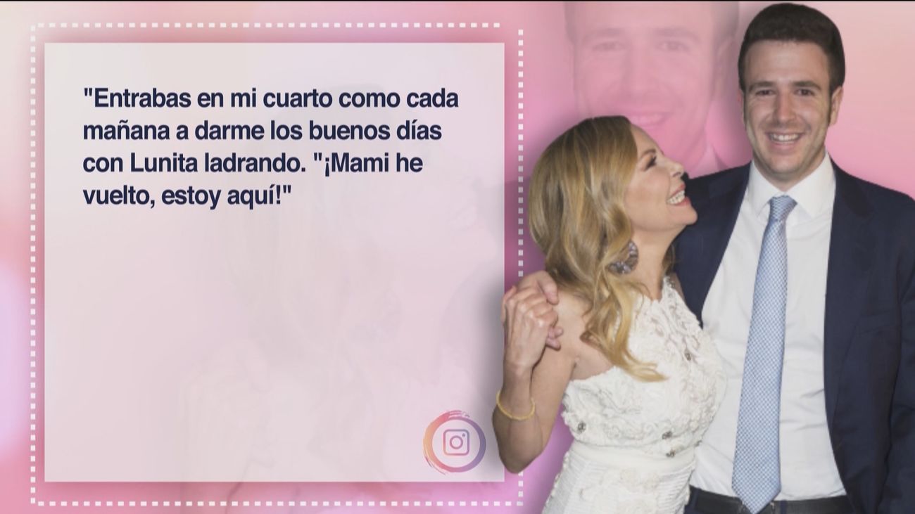 Las desgarradoras palabras de Ana Obregón tras soñar con su hijo Aless