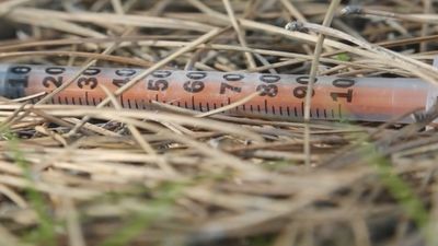 Jeringuillas en el Ensanche de Vallecas