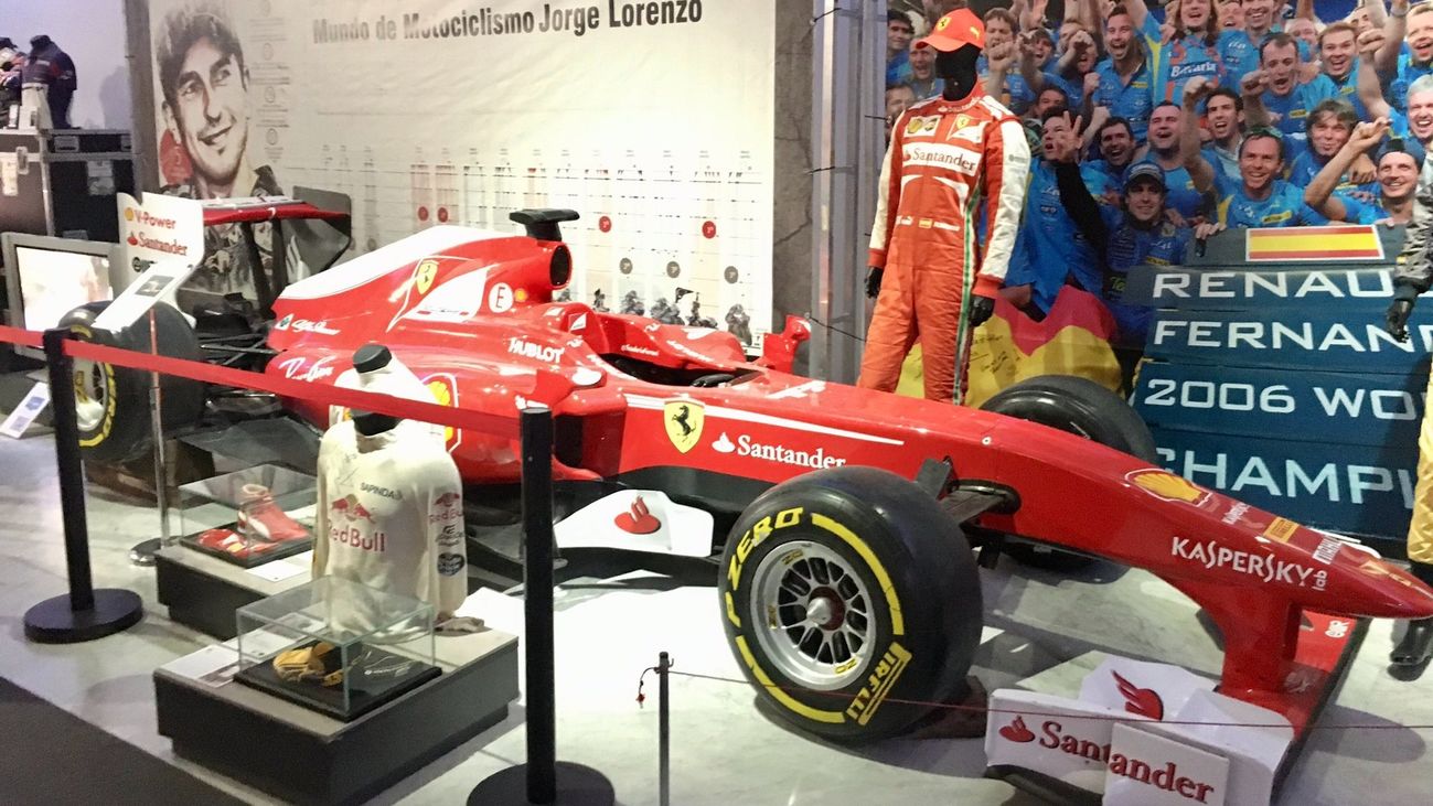 Las zapatillas de Bolt, la bici de Induráin o el Fórmula 1 de Alonso, en 'Leyendas del Deporte'