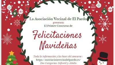 Desearse Feliz Navidad en el barrio de El Pardo puede tener premio