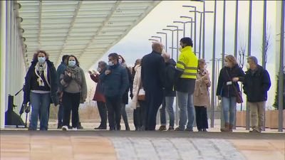 Todo preparado en el Hospital Isabel Zendal para recibir este viernes a los primeros pacientes