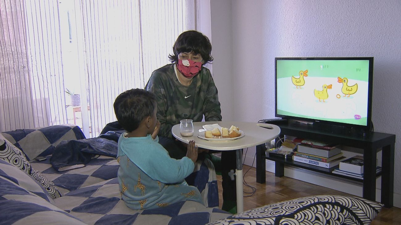 Proceso de adopción de un niño indio