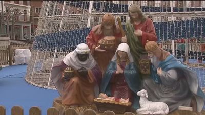 Torrejón recupera a su rey Baltasar tras restituirle el color negro a la figura de su belén